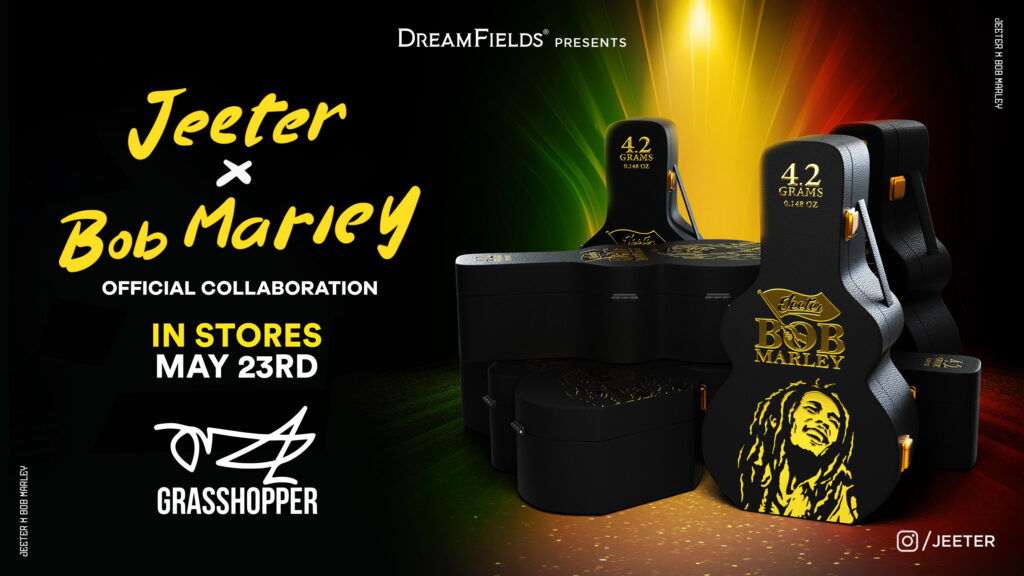 Jeeter Bob Marley Colab at Grasshopper